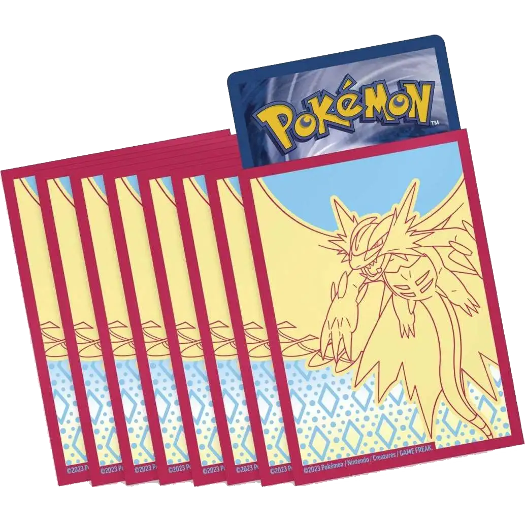 Pokémon TCG: Paradox Rift Elite Trainer Box Card Sleeves - Roaring Moon (65-Pack)