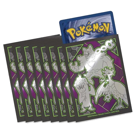 Pokémon TCG: Shrouded Fable Elite Trainer Box Card Sleeves - Okidogi, Munkidori, and Fezandipiti (65-Pack)