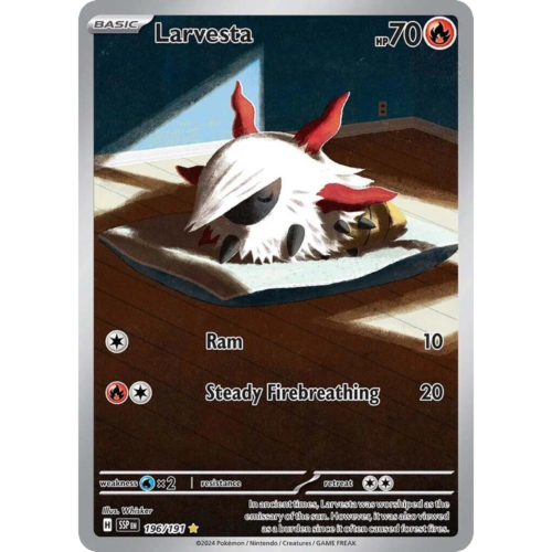 Larvesta - 196/191 - SV: Surging Sparks (SSP)