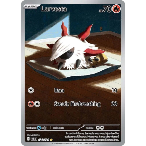 Larvesta - 196/191 - SV: Surging Sparks (SSP)