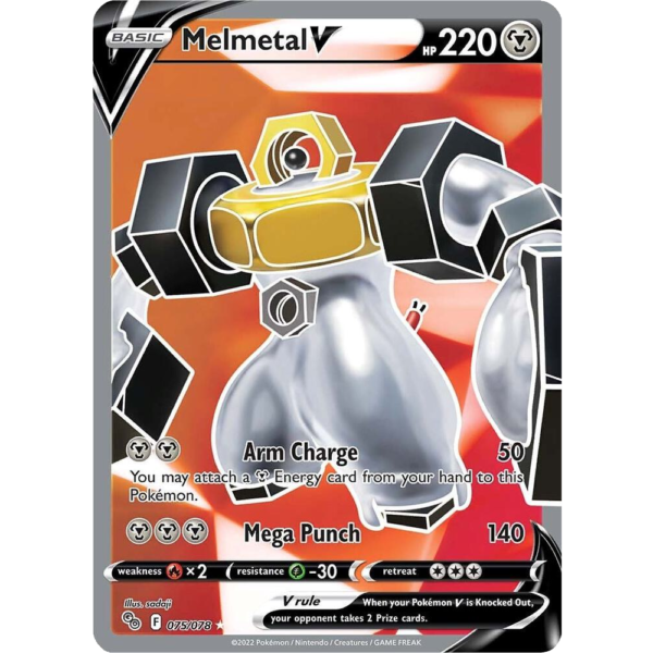Melmetal V (Full Art) - Pokemon GO (PGO)