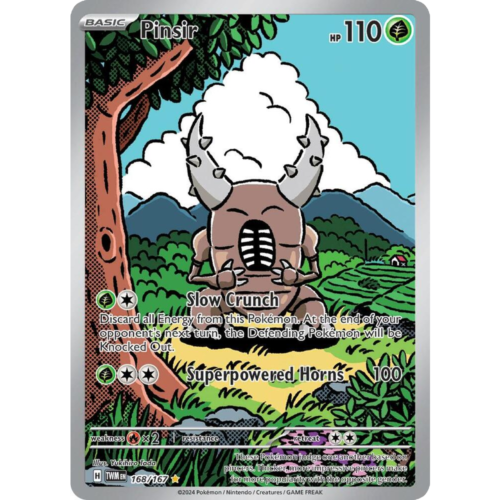 Pinsir - 168/167 - SV: Twilight Masquerade (TWM)