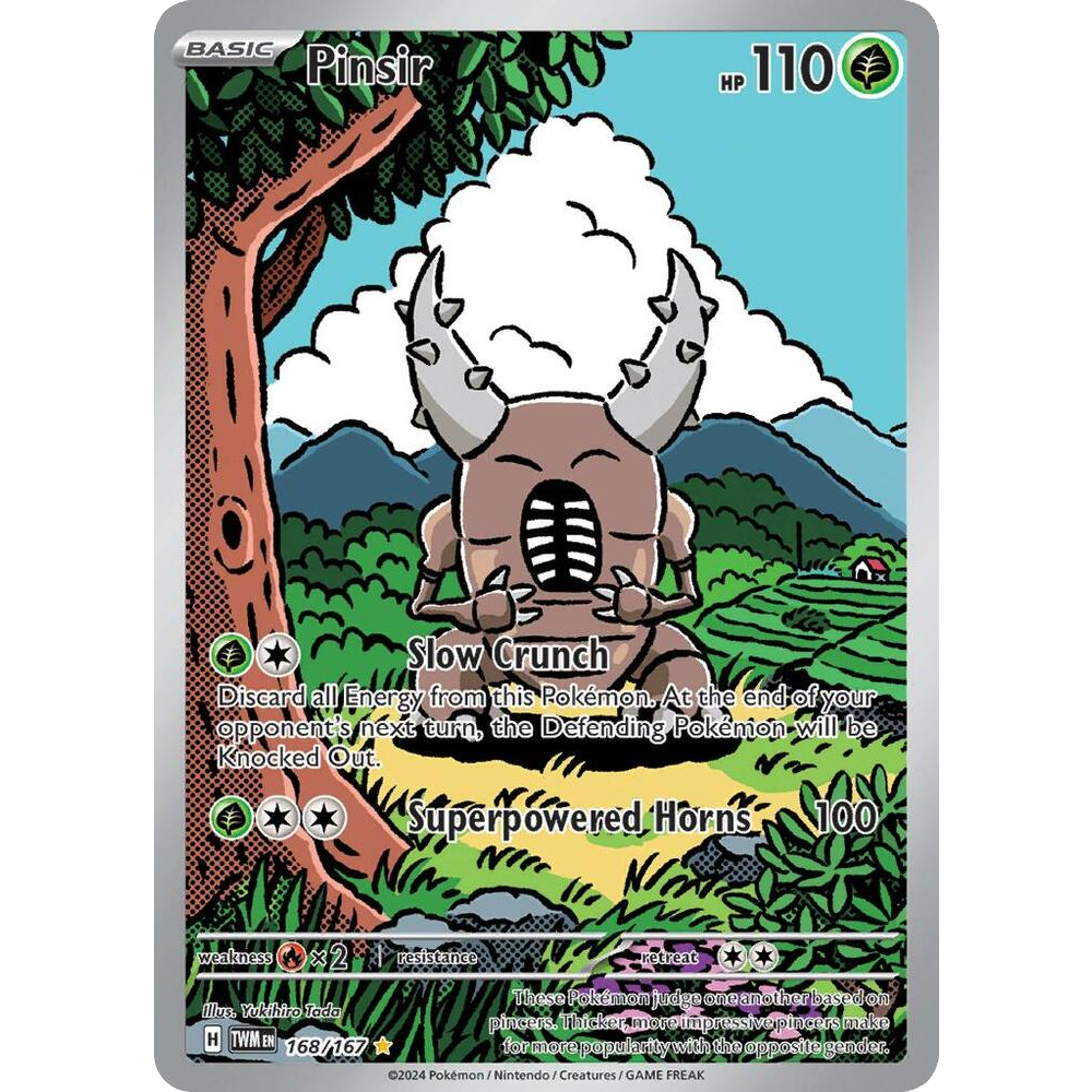 Pinsir - 168/167 - SV: Twilight Masquerade (TWM)