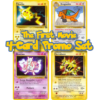 Pokémon The First Movie Promo 4-CARD SET - Sealed