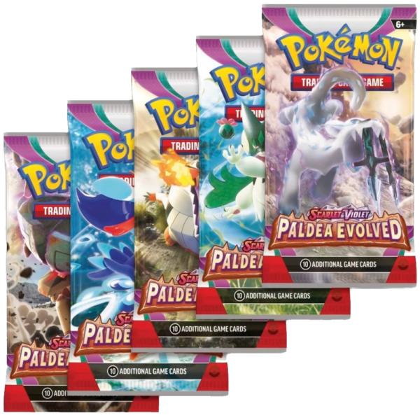 Pokémon Paldea Evolved Booster (1-PACK) *Limit 2 per order