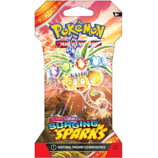 ssp alolan exeggutor Pokémon Surging Sparks Sleeved Booster (1-PACK) *Limit 2 per order