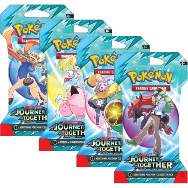 journey together sleeved blisters Pokémon Journey Together Sleeved Booster (1-PACK) *Limit 1 per order
