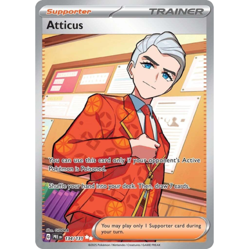Atticus - 134/131 - SV: Prismatic Evolutions (PRE)