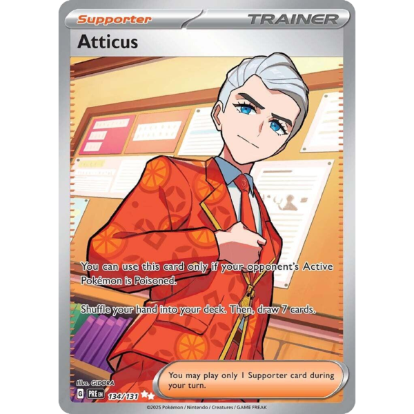 Atticus - 134/131 - SV: Prismatic Evolutions (PRE)