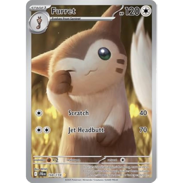 Furret - 168/159 - SV: Journey Together (JTG)