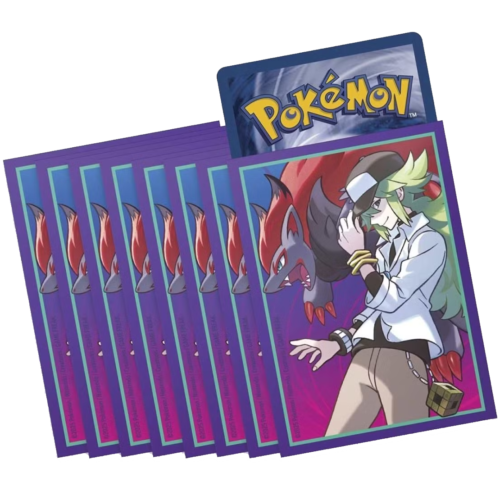 Pokémon TCG: Journey Together Elite Trainer Box Card Sleeves - N & Zoroark (65-Pack)