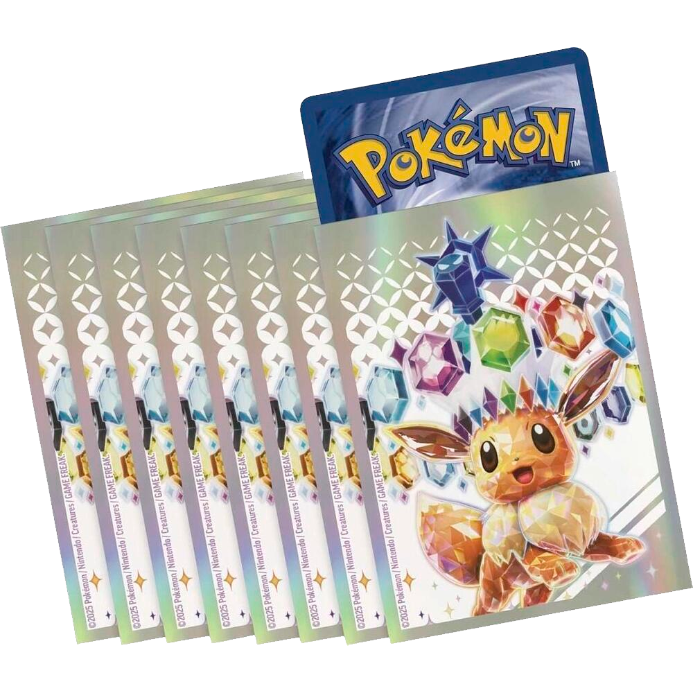 Pokémon TCG: Prismatic Evolutions Elite Trainer Box Card Sleeves - Eevee (65 Pack)