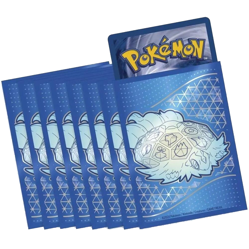Pokémon TCG: Stellar Crown Pokemon Center Elite Trainer Box Card Sleeves - Terapagos (65-Pack)