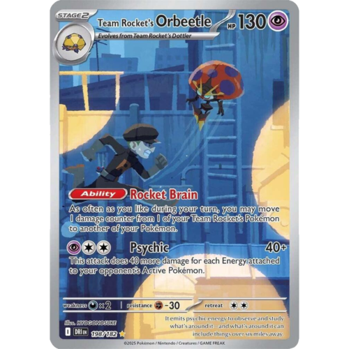 Team Rocket's Orbeetle - 198/182 - SV: Destined Rivals (DRI)
