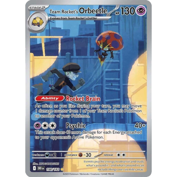 Team Rocket's Orbeetle - 198/182 - SV: Destined Rivals (DRI)