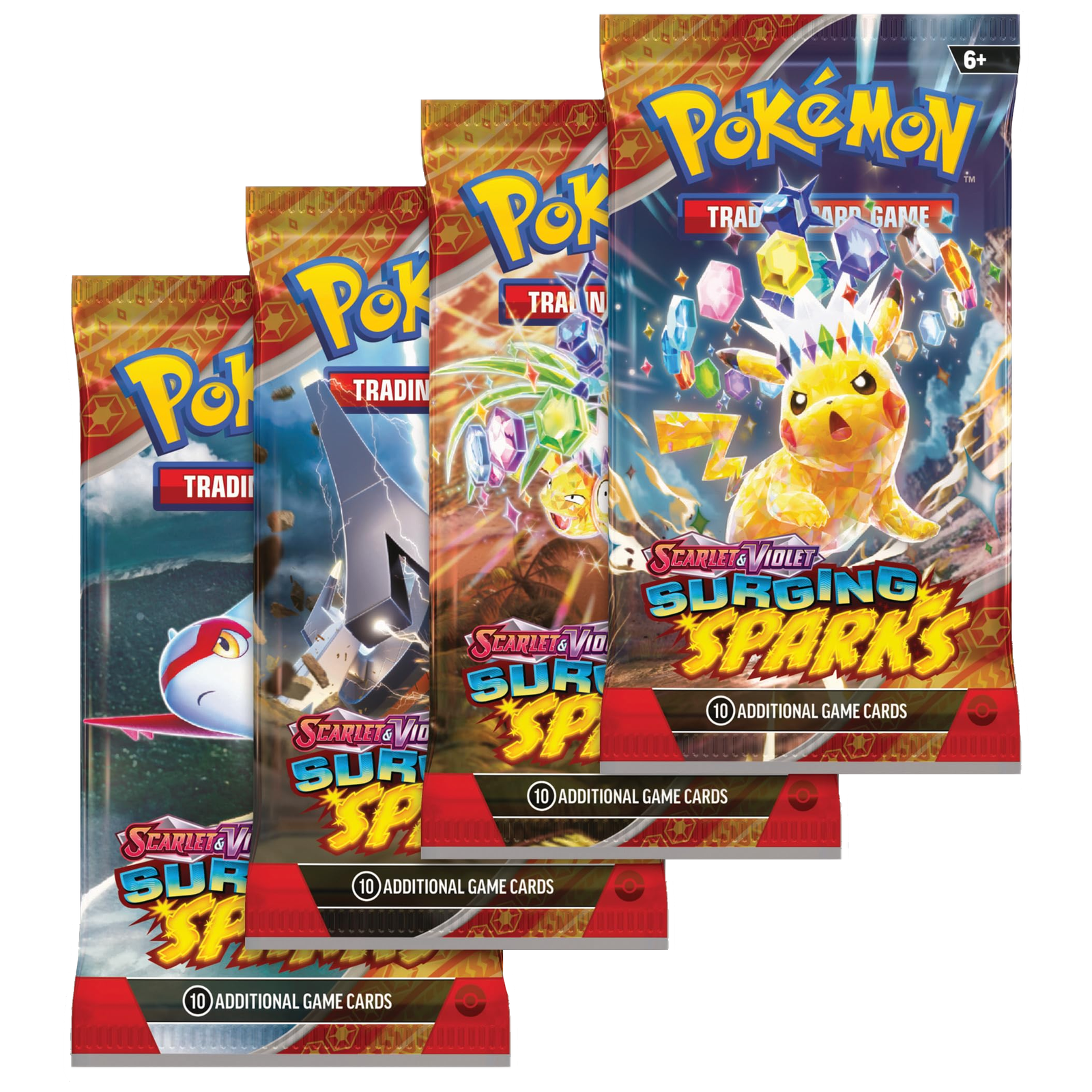 Pokémon Surging Sparks Booster (1-PACK)