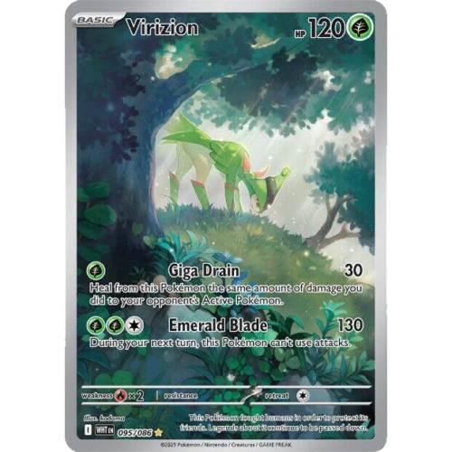 Virizion - 095/086 - SV: White Flare (WHT)