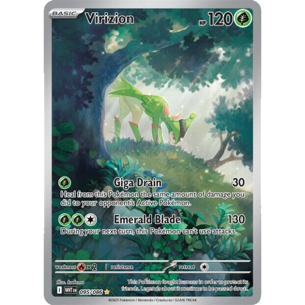 Virizion - 095/086 - SV: White Flare (WHT)