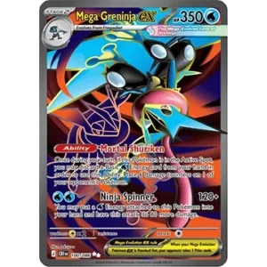 Mega Greninja ex - 100/086 - ME04: Chaos Rising