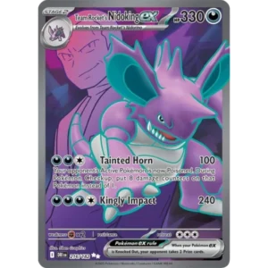 Team Rocket's Nidoking ex - 216/182 - SV10: Destined Rivals
