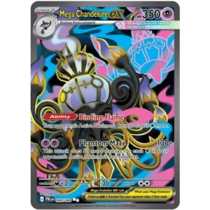 Mega Chandelure ex - 099/084 - ME05: Pitch Black