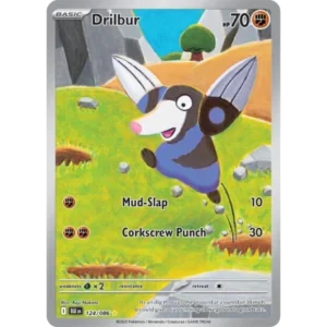 Drilbur - 124/086 - SV: Black Bolt