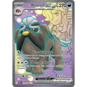 Arven's Mabosstiff ex - 218/182 - SV10: Destined Rivals