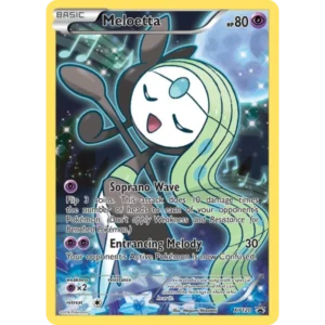 Meloetta - XY120 - XY Promos (Moderately Played)